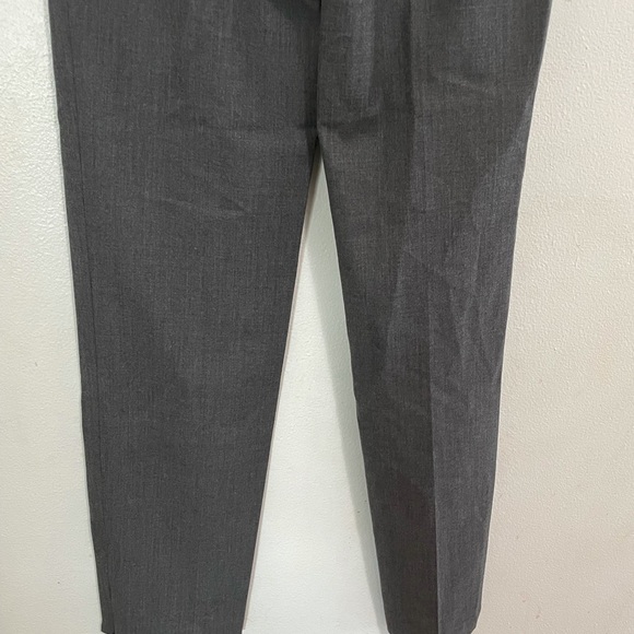 Piazza Sempione Wool Blend Gray Dress Pants EU 44 | Italian Designer Workwear - Picture 4 of 6